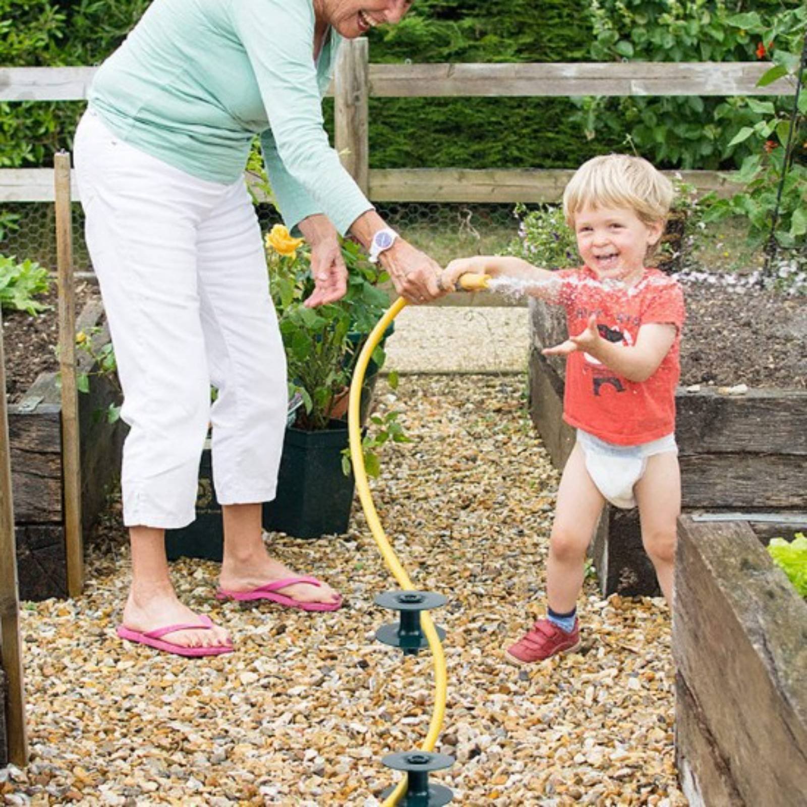 Gardening Tools Guide - Gartenschlauchführung mit Erdspieß – Einfach zu