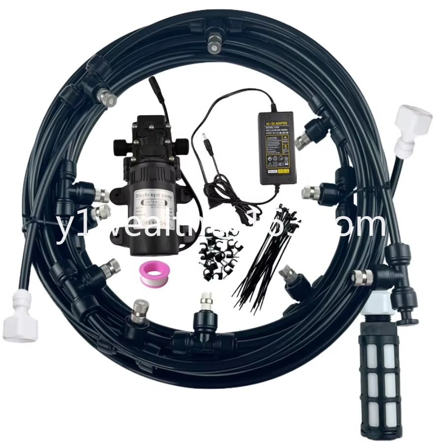 Gardening Tools Lowes - 6/9/2/15/18m Niederdruck-Zerstäubungssystem mit Pumpennebel, mit Pumpe,