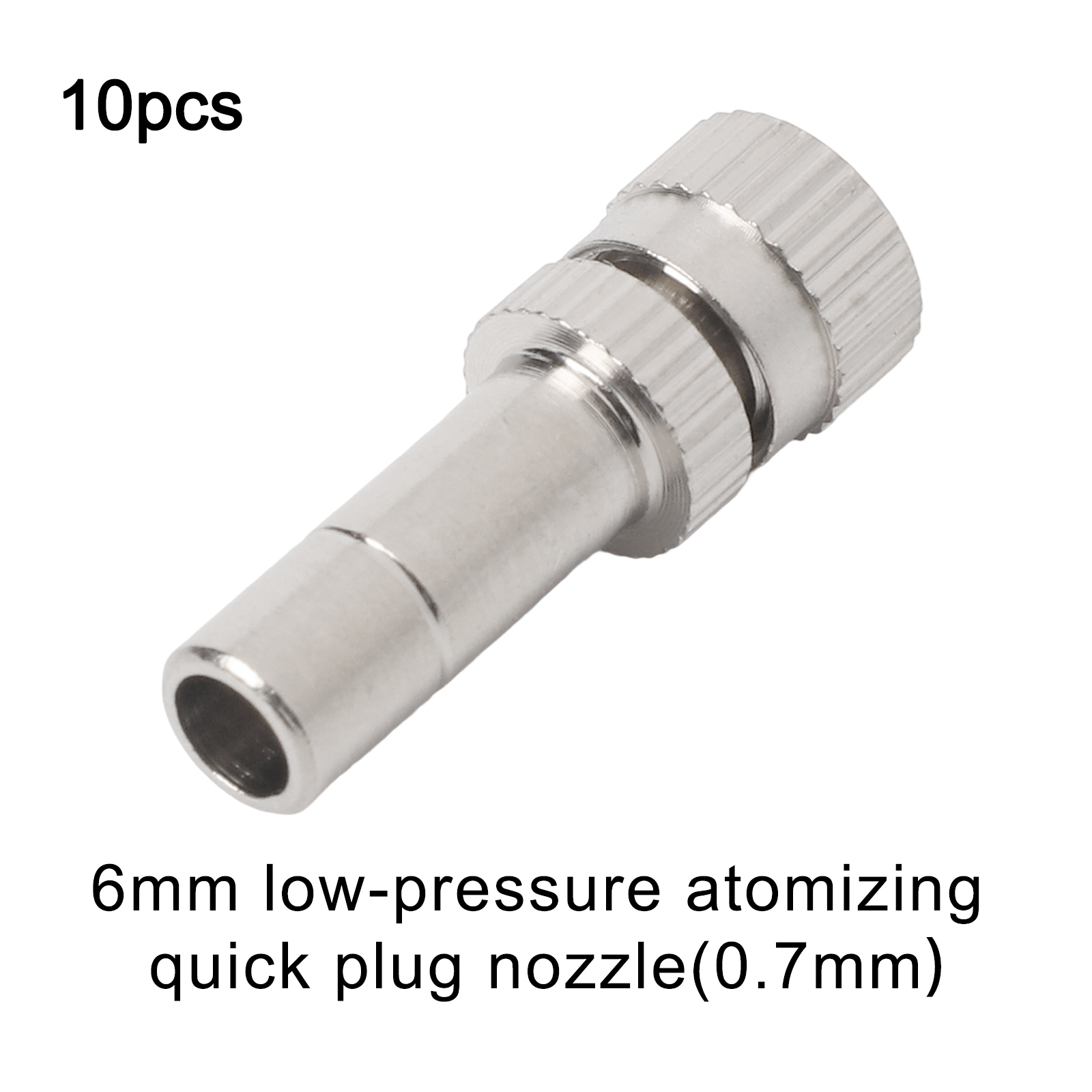 Gardening Tools Lowes - 10 Stück 6mm Kupfer-Nebeldüsen mit Schnellkupplung
