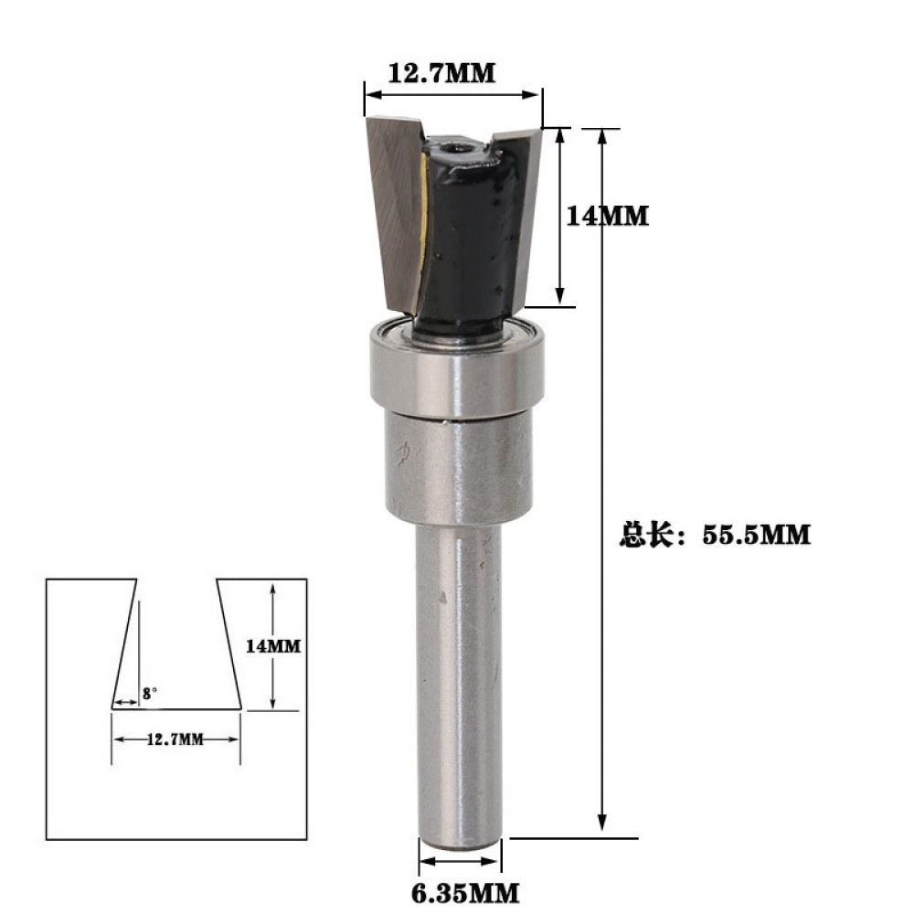 1 stücke Router Bit 1/4 