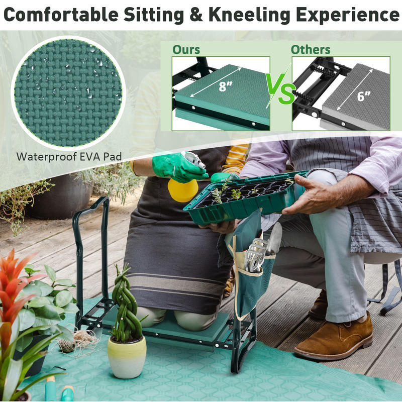 Garten-Kniesitz und -Bank, kla – Gardening Tools For Seniors Bewertung und Preis