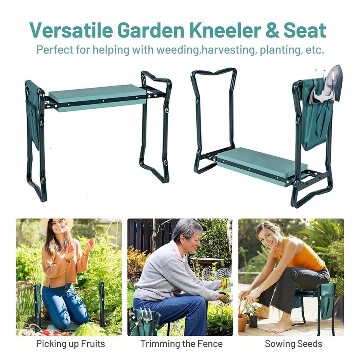 B23BBG 2-in-1 Garten-Kniesitz  – Gardening Tools For Seniors Bewertung und Preis
