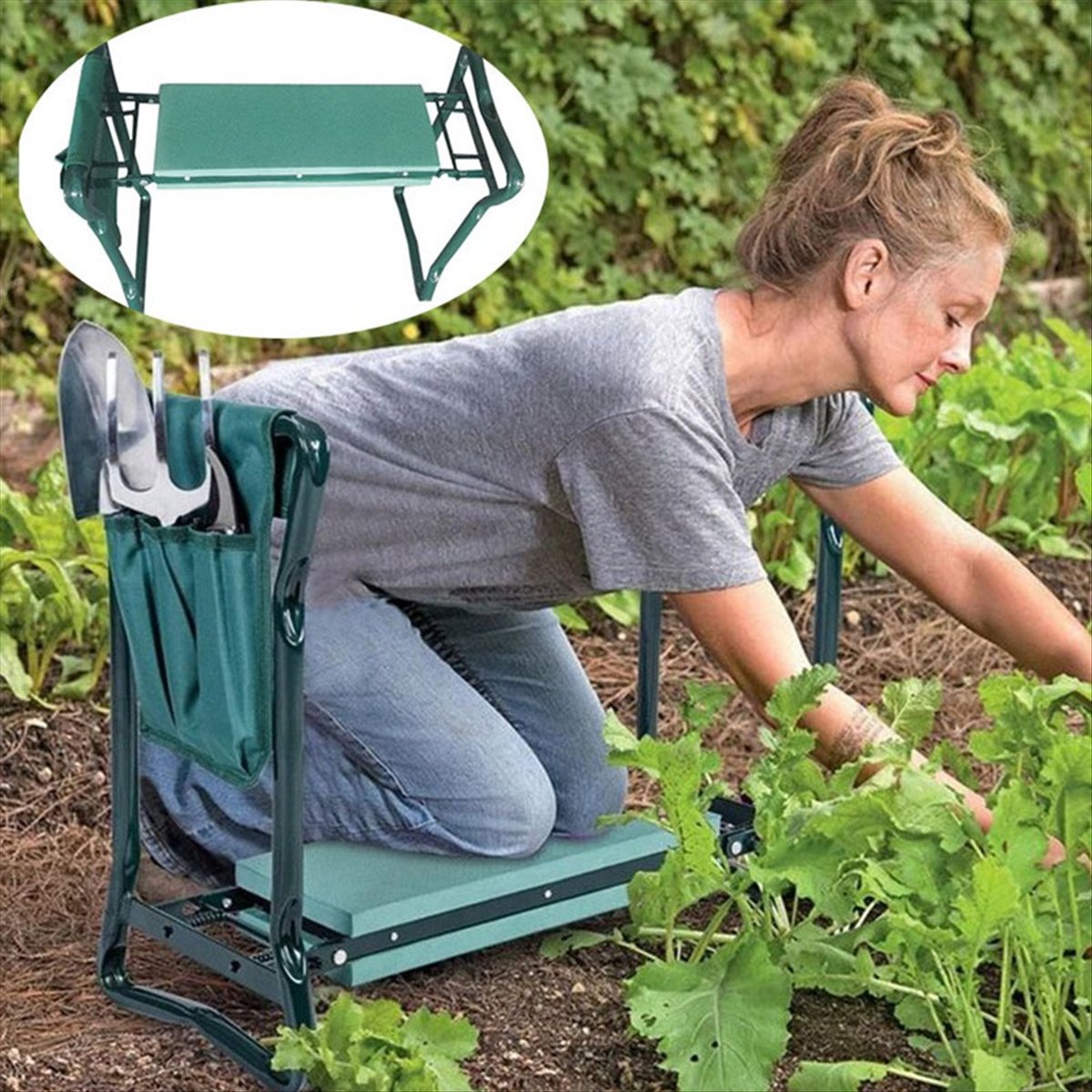 B23BBG 2-in-1 Garten-Kniesitz  – Gardening Tools For Seniors Bewertung und Preis