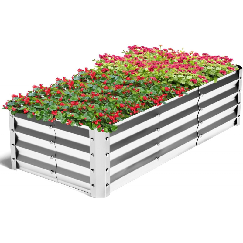 Großes Bodenfreies Verzinktes  – Gardening Tools Box Bewertung und Preis