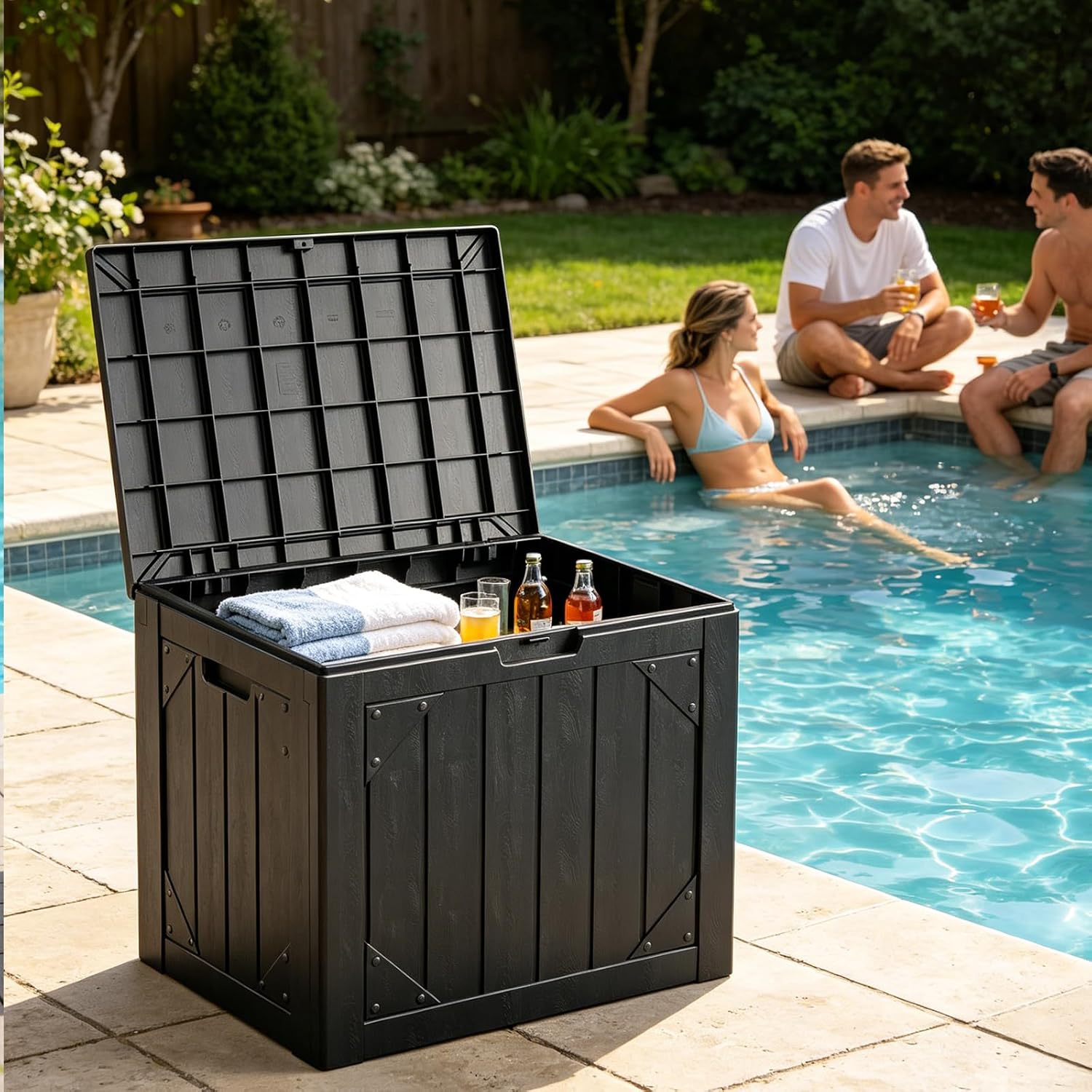 30-Gallonen Outdoor-Aufbewahru – Gardening Tools Box Bewertung und Preis