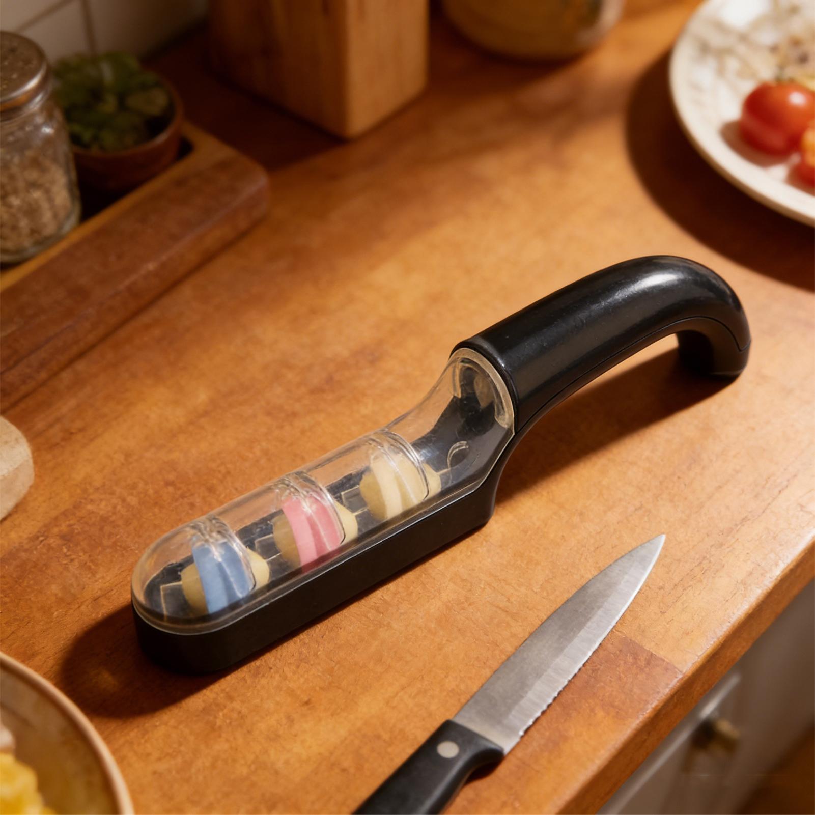 Messerschärfer mit 3 Stufen, R – Gardening Tools For Seniors Bewertung und Preis