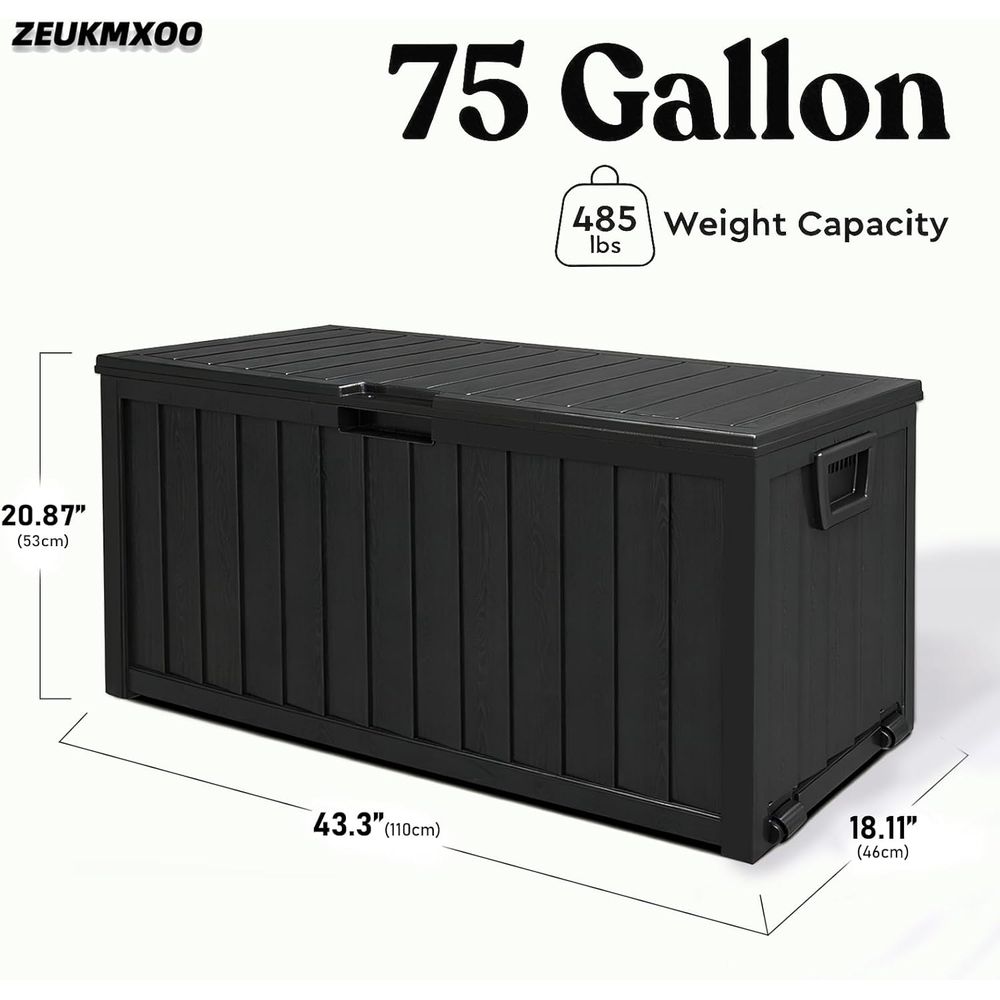 75 Gallonen Outdoor-Aufbewahru – Gardening Tools Box Bewertung und Preis