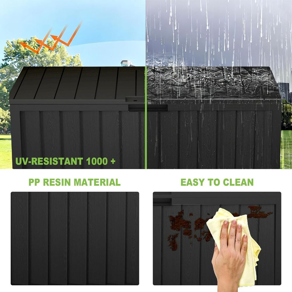75 Gallonen Outdoor-Aufbewahru – Gardening Tools Box Bewertung und Preis
