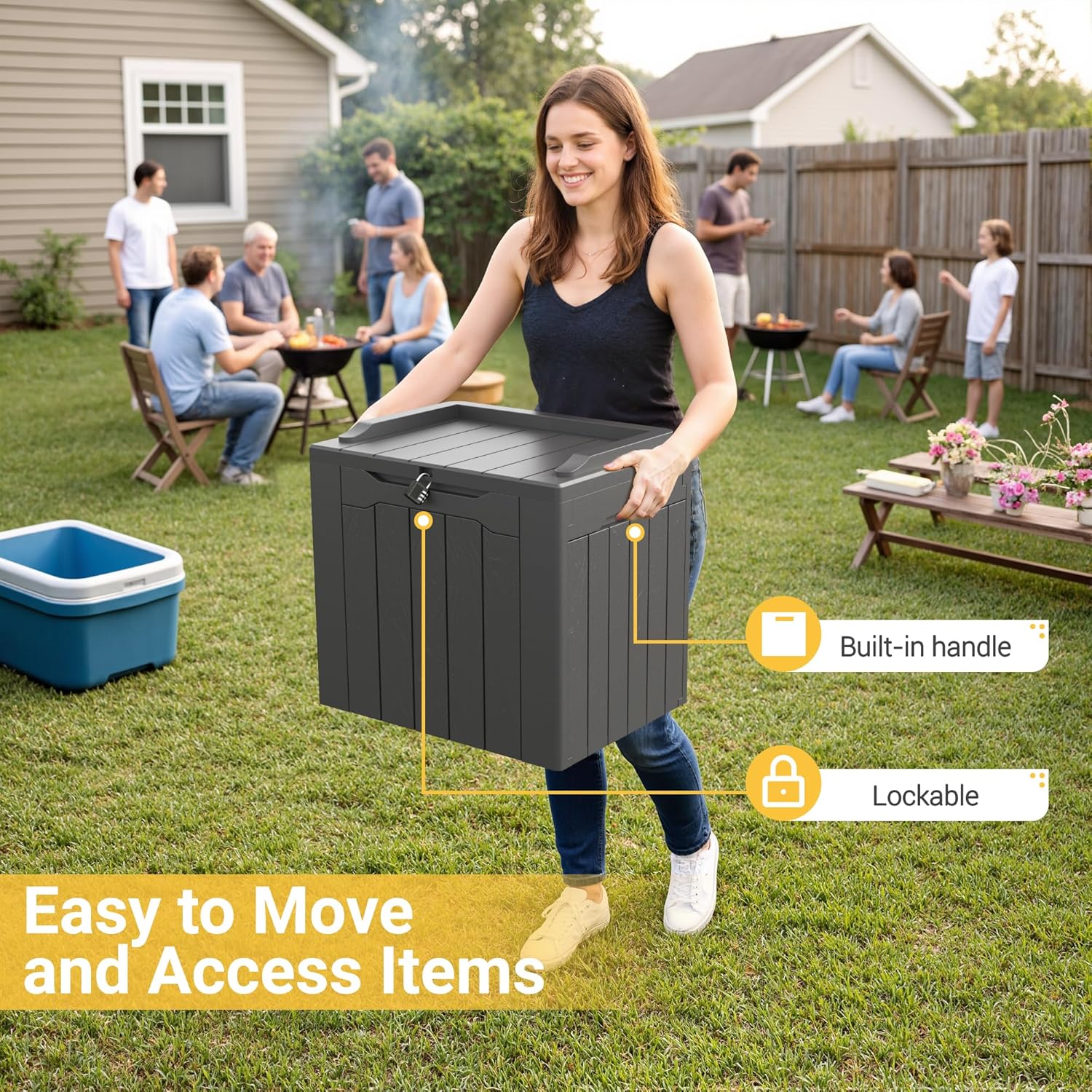 31-Gallonen Outdoor-Aufbewahru – Gardening Tools Box Bewertung und Preis
